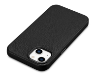 iCarer Litchi Leather Case iPhone 14 Plus (MagSafe) czarny - 1201066 - zdjęcie 4