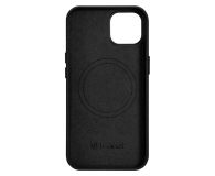 iCarer Litchi Leather Case iPhone 14 Plus (MagSafe) czarny - 1201066 - zdjęcie 2