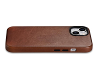 iCarer Premium Leather Case Oil Wax do iPhone 14 Plus(MagSafe) brąz - 1201137 - zdjęcie 6