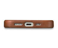 iCarer Premium Leather Case Oil Wax do iPhone 14 Plus(MagSafe) brąz - 1201137 - zdjęcie 8