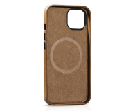 iCarer Premium Leather Case Oil Wax do iPhone 14 Plus MagSafe) brąz - 1201107 - zdjęcie 3