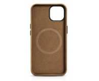 iCarer Premium Leather Case Oil Wax do iPhone 14 Plus MagSafe) brąz - 1201107 - zdjęcie 2