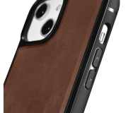 iCarer Leather Oil Wax do iPhone 14 Plus (MagSafe) brązowy - 1201186 - zdjęcie 4