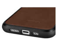 iCarer Leather Oil Wax do iPhone 14 Plus (MagSafe) brązowy - 1201186 - zdjęcie 3
