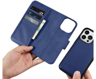 iCarer Wallet Case do iPhone 14 Pro (anti-RFID) niebieski - 1201180 - zdjęcie 5