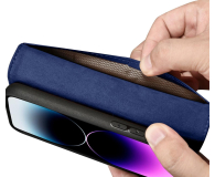 iCarer Wallet Case do iPhone 14 Pro (anti-RFID) niebieski - 1201180 - zdjęcie 8