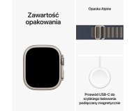 Apple Watch Ultra 2 Titanium/Blue Alpine Loop L LTE - 1180301 - zdjęcie 9