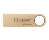 Kingston 64GB DataTraveler SE9 G3 220MB/s USB 3.2 Gen 1 złoty - 1218116 - zdjęcie 1