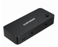 Silver Monkey Switch Box HUB 4 x USB 3.1 + USB-C (DC) (na 2 komputery) - 1270413 - zdjęcie 2