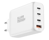 Silver Monkey Ładowarka sieciowa GaN 140W USB-C PD 3.1 + USB 3.0 QC W - 1224522 - zdjęcie 1