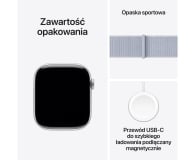 Apple Watch 10 46/Srebrne Aluminum/Opaska Błękitny Obłok LTE - 1278183 - zdjęcie 9