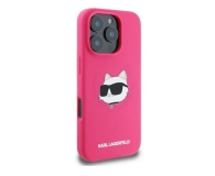 Karl Lagerfeld Silicone Choupette Head Print do iPhone 16 Pro Max fuksja - 1278261 - zdjęcie 4