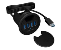 ICY BOX Hub biurkowy 4x USB-A - 1275425 - zdjęcie 1