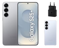 Samsung Galaxy S25+ 12/512GB Srebrny + Clear Case + Charger 25W - 1310848 - zdjęcie 1