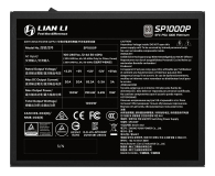 Lian Li SP Series 1000W 80 Plus Platinum ATX 3.1 - 1476709 - zdjęcie 4