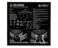 Lian Li RS Series 1200W 80 Plus Gold ATX 3.1 - 1476698 - zdjęcie 5