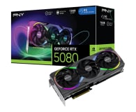 PNY GeForce RTX 5080 ARGB OC 16GB GDDR7 DLSS4 - 1318487 - zdjęcie 1