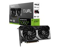 Karta graficzna NVIDIA ASUS GeForce RTX 5060 Ti Dual 8GB GDDR7 DLSS4