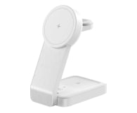 Silver Monkey Alu MagCharger Qi2 3in1 biała - 1328386 - zdjęcie 2