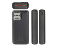 RIVACASE Powerbank VA2521 20000 mAh 20W czarny - 1503830 - zdjęcie 4