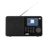 JVC JVC radio DAB RA-E611B-DAB black - 1514929 - zdjęcie 1