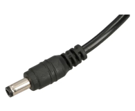 ExtraLink Kabel zasilający prosty DC JACK 5.5/2.1mm 1m - 1541588 - zdjęcie 3