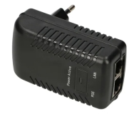 ExtraLink POE-12-12W Zasilacz PoE 12V, 1A, 12W, wtyk do gniazda elektr - 1541589 - zdjęcie 1