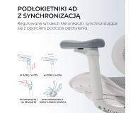 Sihoo DORO C300L Mesh biały - 1542355 - zdjęcie 8