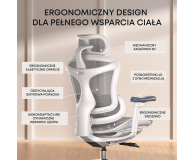 Sihoo DORO C300L Mesh biały - 1542355 - zdjęcie 12