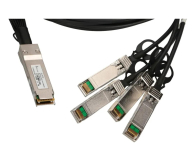 ExtraLink QSFP+ DAC Kabel QSFP+ DAC 40Gbps do 4x 10Gbps 3m 30AWG - 1542967 - zdjęcie 2