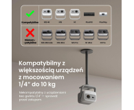 JMGO Uchwyt sufitowy do modeli Full HD 1/4" - 1544236 - zdjęcie 6
