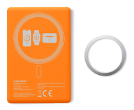 Silver Monkey Smart 5 000 mAh MagSafe UltraSlim 3w1 Kosmiczny pomarańcz - 1487198 - zdjęcie 1