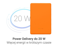 Silver Monkey Smart 5 000 mAh MagSafe UltraSlim 3w1 Kosmiczny pomarańcz - 1487198 - zdjęcie 6
