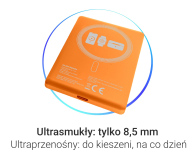 Silver Monkey Smart 5 000 mAh MagSafe UltraSlim 3w1 Kosmiczny pomarańcz - 1487198 - zdjęcie 7