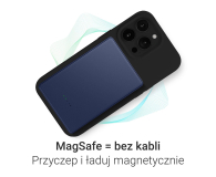 Silver Monkey Smart 5 000 mAh MagSafe UltraSlim 3w1 Głębinowy błękit - 1487254 - zdjęcie 5