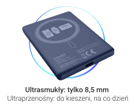Silver Monkey Smart 5 000 mAh MagSafe UltraSlim 3w1 Głębinowy błękit - 1487254 - zdjęcie 7