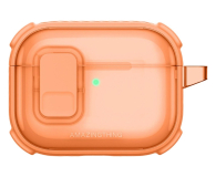 AmazingThing Titan Pro Mag Case Clear do AirPods Pro 3 - pomarańczowe - 1526981 - zdjęcie 1