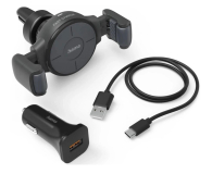 Hama UCHWYT SAMOCHODOWY INDUKCYJNY "FC 10 FLEX SET" 10W, CZARNY - 1548538 - zdjęcie 1
