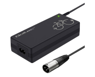 Qoltec Ładowarka 36V/42V 2A, Wtyk XLR 3-pin 18 mm - 1549513 - zdjęcie 1