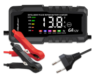 Qoltec Inteligentna ładowarka AGM GEL LiFePO4 12V 6A - 1549507 - zdjęcie 2
