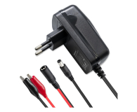 Qoltec Automatyczna ładowarka STD AGM GEL 12V 1A, Prostownik 12W - 1549501 - zdjęcie 1