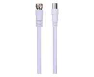 TechniSat Kabel antenowy IEC-F 3m biały - 1286663 - zdjęcie 1