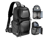 K&F Concept Urban Wander U02 10 l - czarny - 1550466 - zdjęcie 2