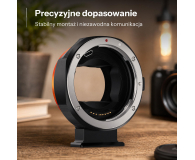 K&F Concept Adapter bagnetowy EF-E IV - Canon EF / Sony E - 1550433 - zdjęcie 2
