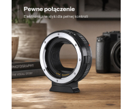 K&F Concept Adapter bagnetowy - Canon EF / Canon RF - 1550369 - zdjęcie 2