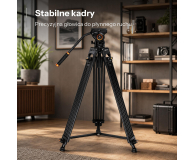 K&F Concept Video VA18 z głowicą VH081 - 1550394 - zdjęcie 4