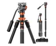 K&F Concept Video K234A7 z głowicą FH-03 - 1550434 - zdjęcie 2