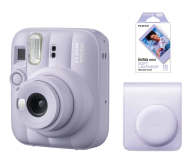 Aparat natychmiastowy Fujifilm Instax Mini 13 fioletowy (wkłady + pokrowiec)