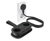 Listwa zasilająca Orico Listwa zasilająca 2xSchuko, 2xUSB-A, USB-C, 1,5m , czarna