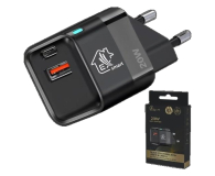 Ładowarka do smartfonów ExtraLink SMART LIFE CHARGER 20W, USB-C AND USB A